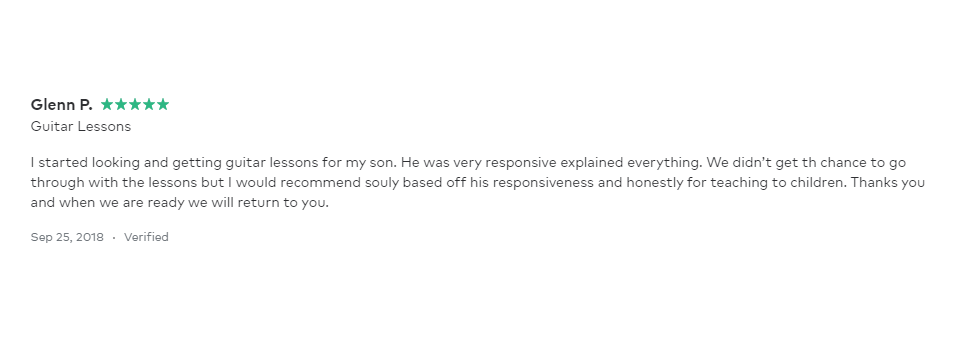 Review - Glenn